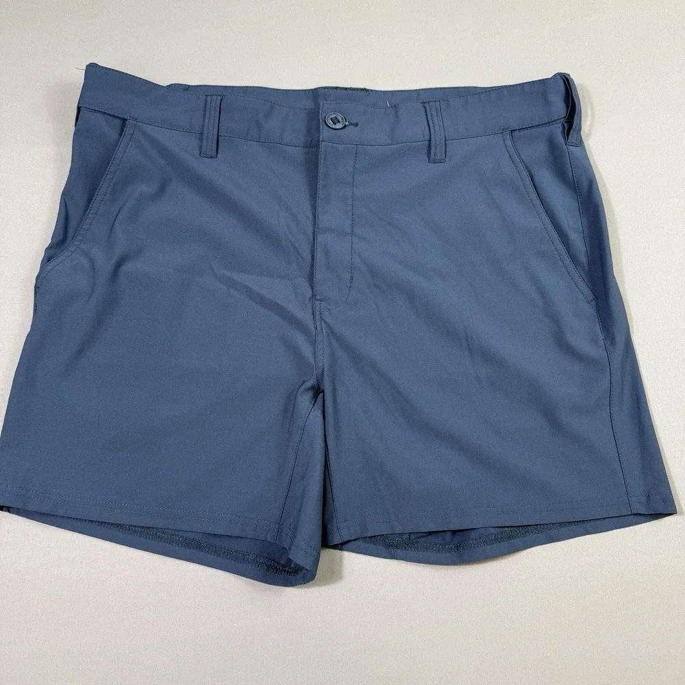 Lot Of‎ 4 Huk Pursuit Fishing Shorts Mens XXL Black/Navy/Beige 6